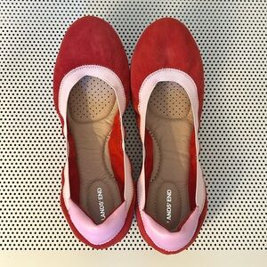 Lands’ End stretchy flats